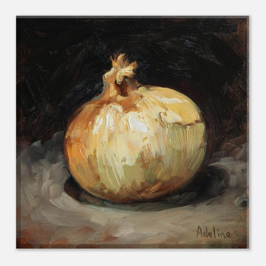 Small Kitchen Canvas – Onion Wall Art