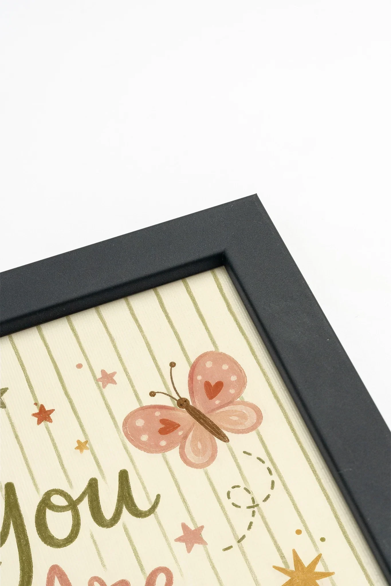 YOU ARE MAGIC, Oeuvre sur toile rigide, encadré Noir (collective)