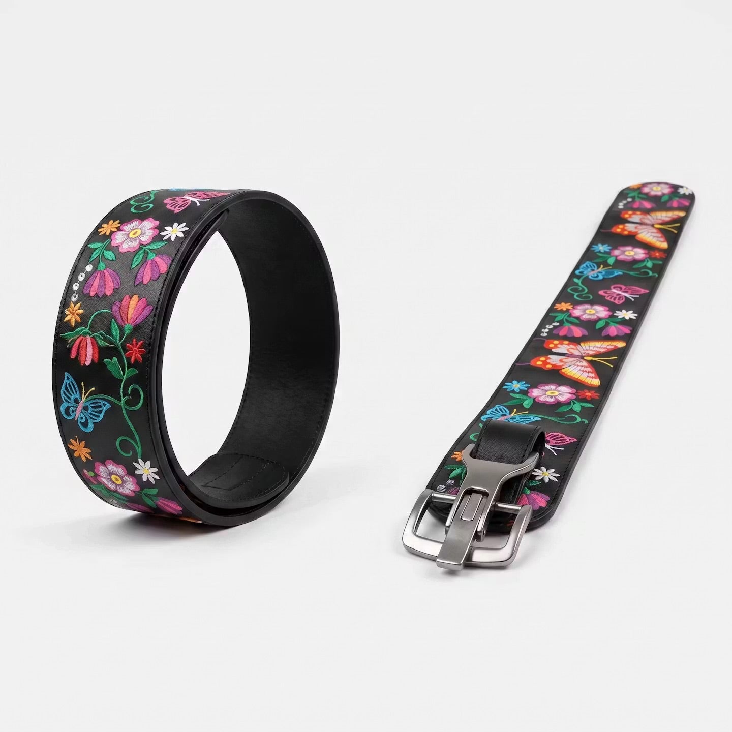 Heritage Leather Regalia Belt (BUTTERFLY)