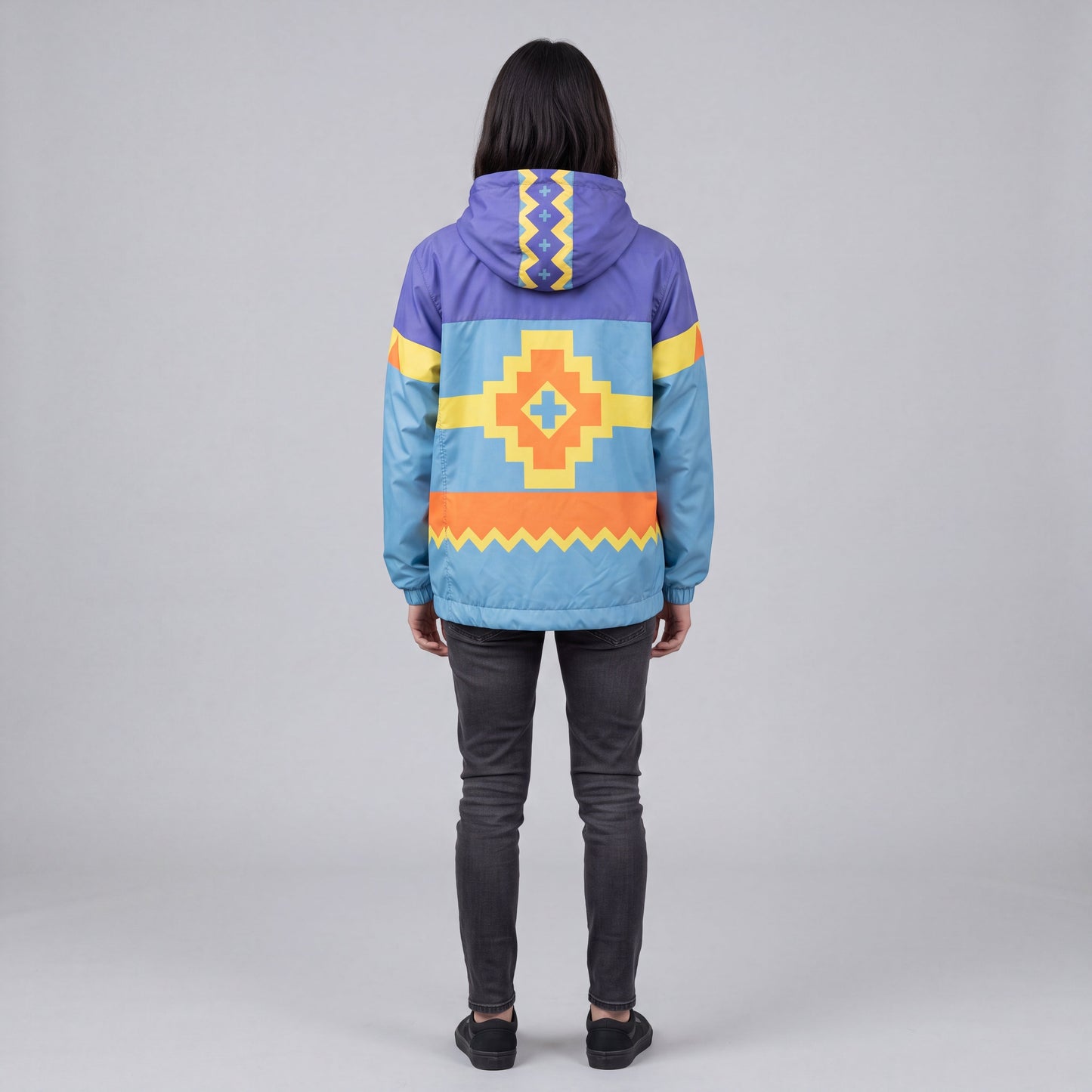 Purple Horizon Windbreaker