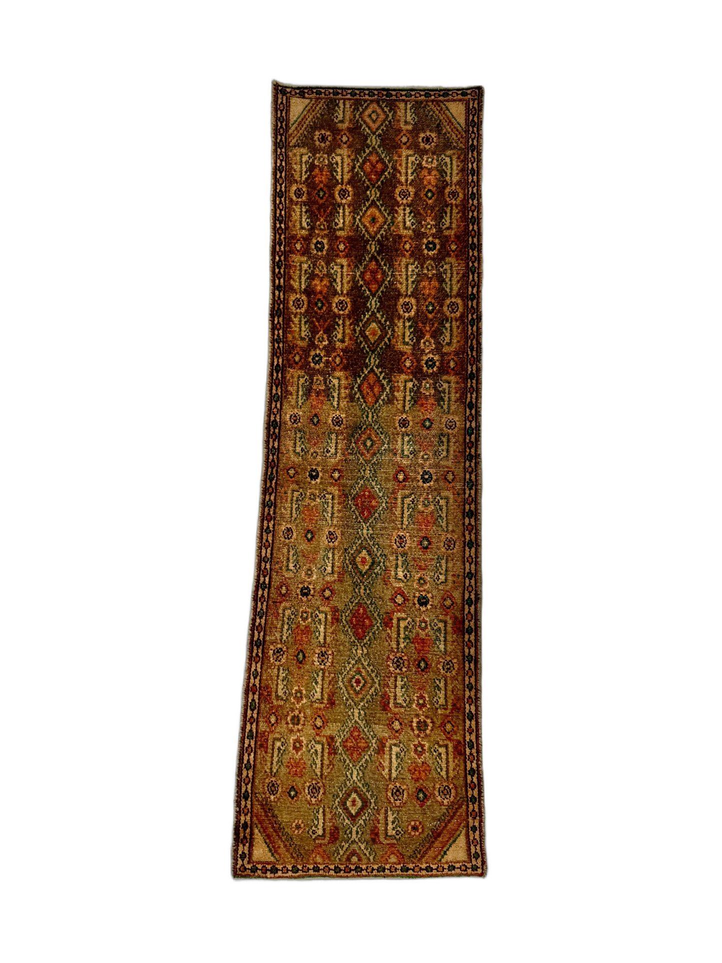 Persian Borujerd Runner Rug | 1' 10” x 6' 5"