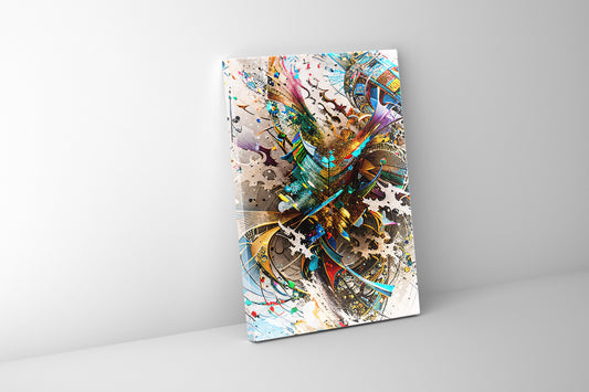 Wandbilder-Abstrakt 1-Leinwanddruck-Kunstwerk