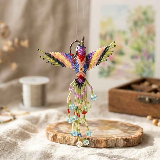 Green Beaded Humming Bird