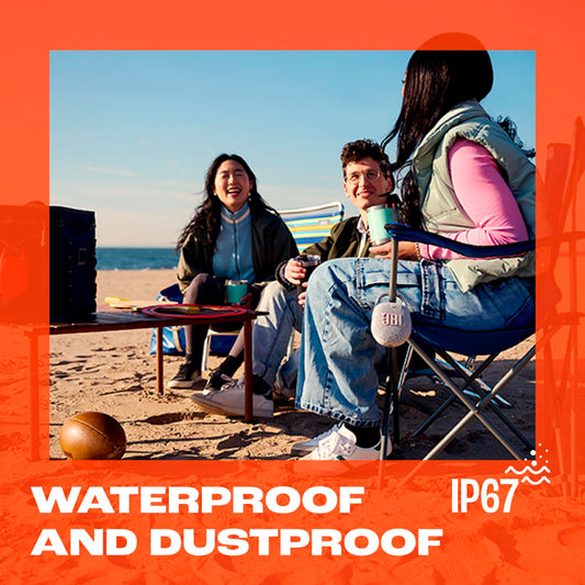 JBL Clip 5 - Ultra-Portable, Waterproof and Dustproof Bluetooth Speaker, Integrated Carabiner, Up to 12 Hours of Play, Made in Part with Recycled Materials (Squad) 🍁 All In One Marketplace Canada