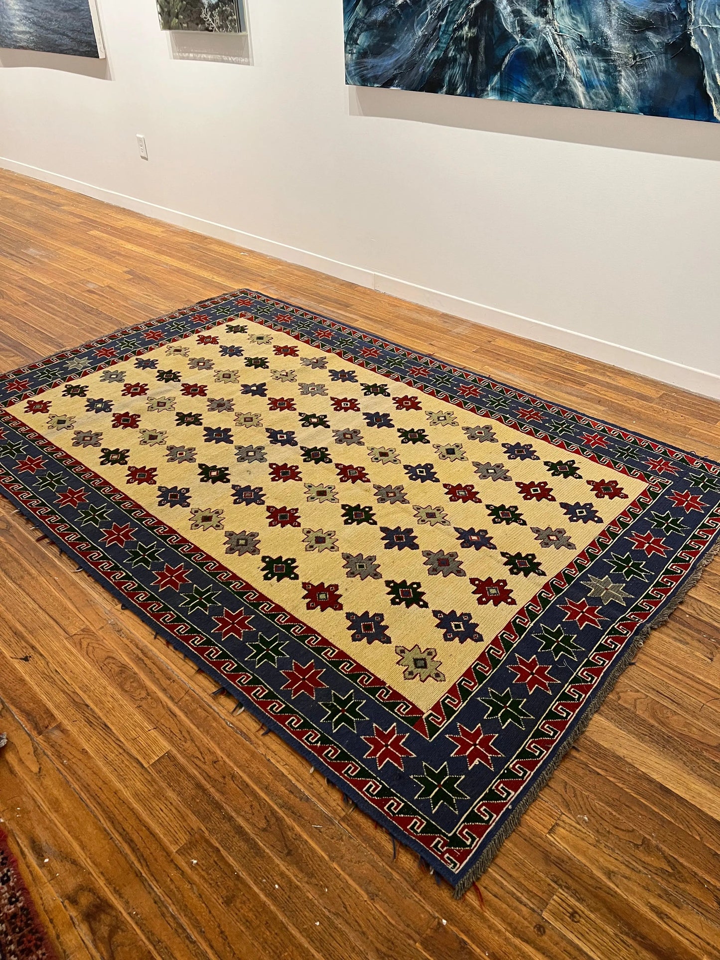 Afghan Kilim | 7’ 11” x 5’ 1”