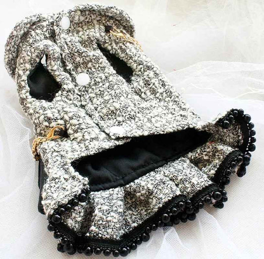 Dog Dress Set | Chewnel Elegance Dog Dress with Purse