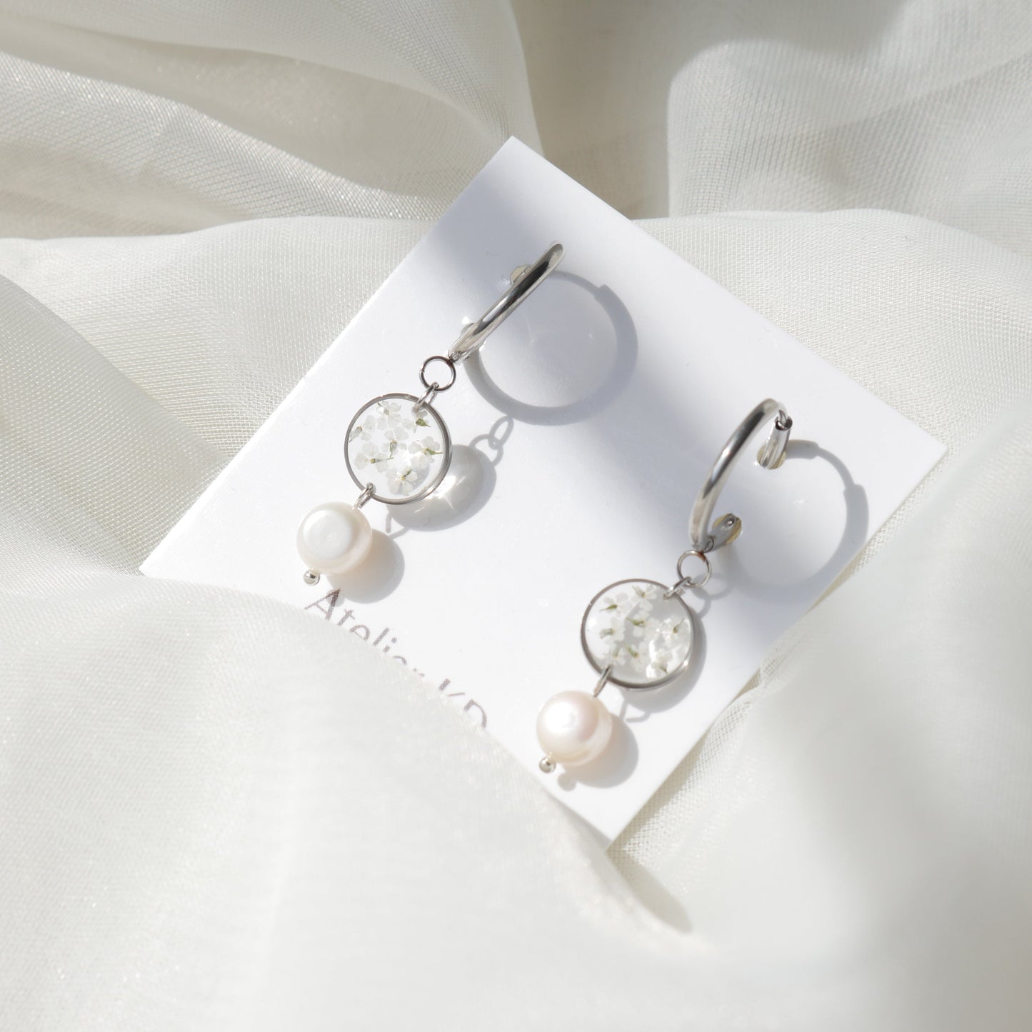 Boucles d'oreilles Perla - Lola rond