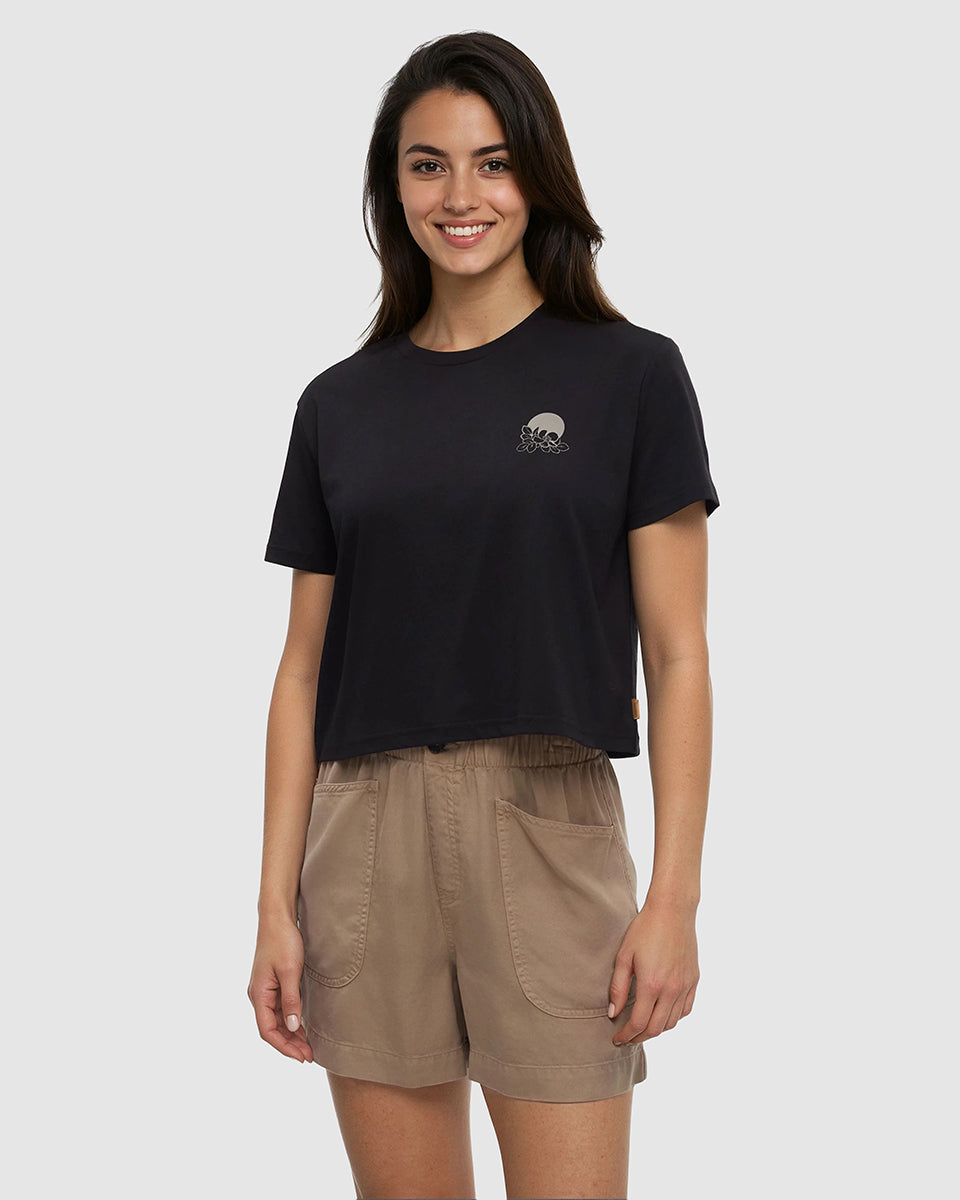 Wild Rose Lake Crop T-Shirt