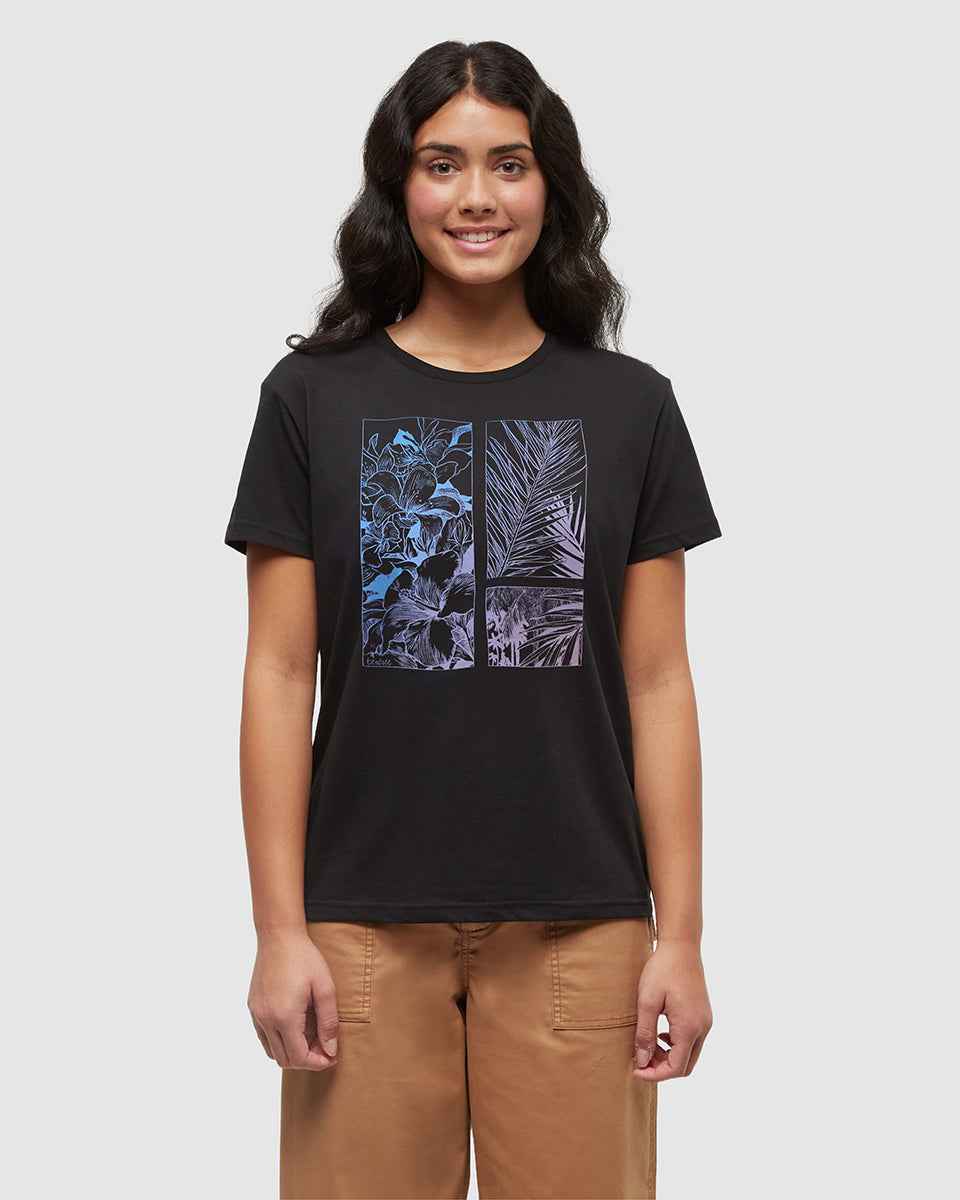 Framed Haitian Bloom T-Shirt
