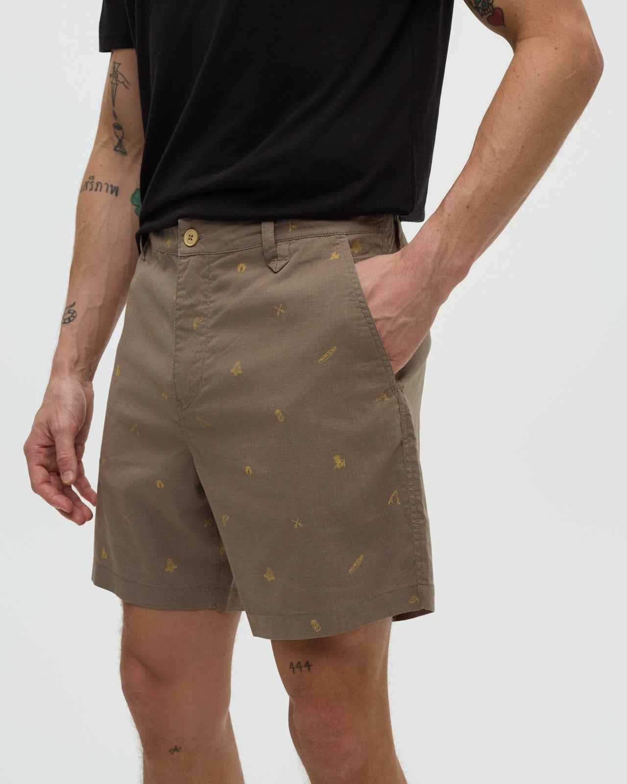 Hemp Latitude 7" Short