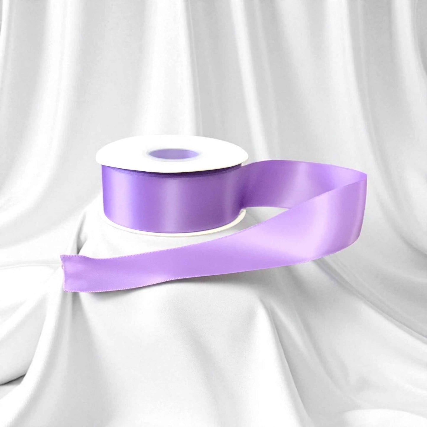 Satin Ribbon Double Face-Lavender#463 -3.8 cm Wide