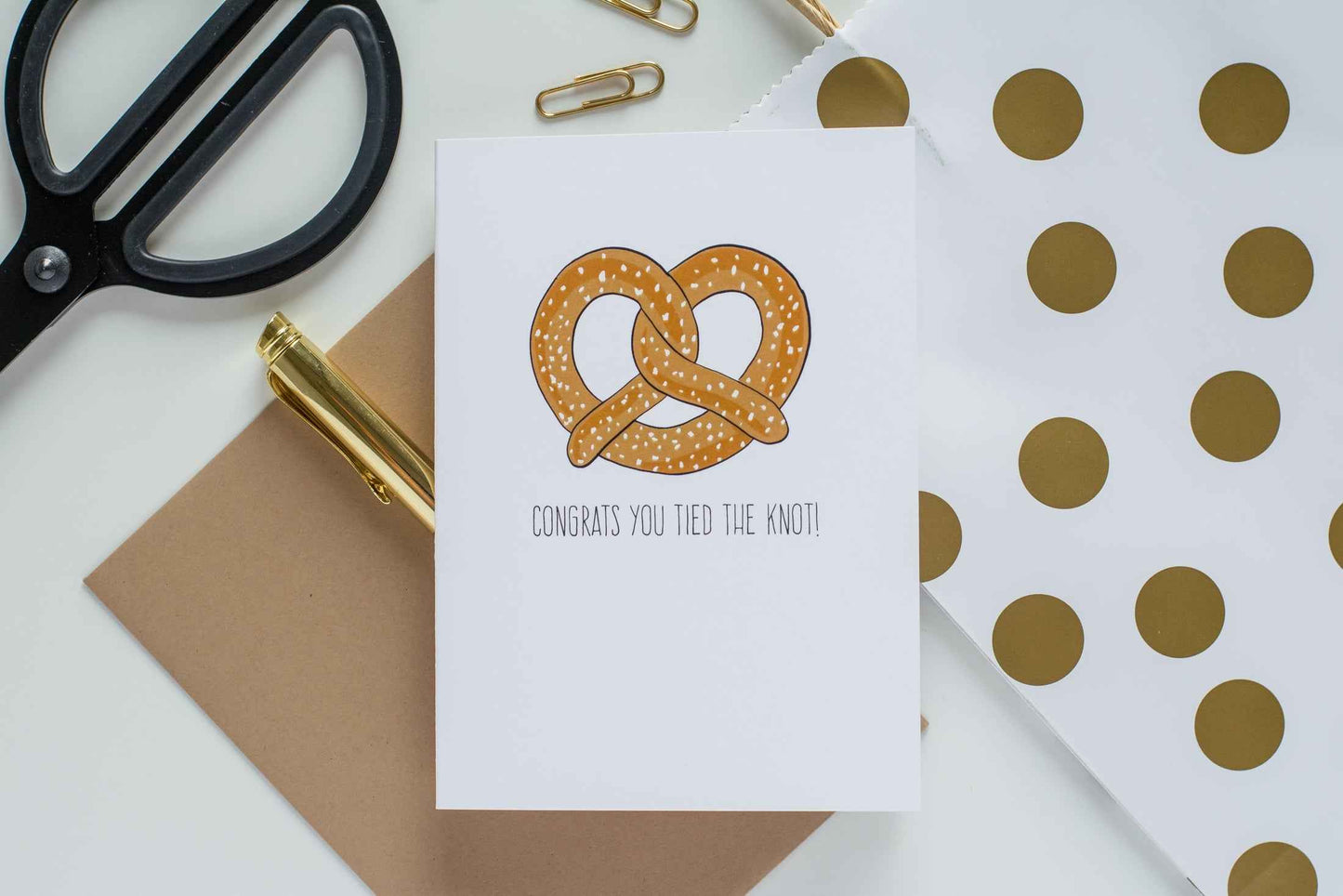 Congrats, You Tied The Knot! - Greeting Card