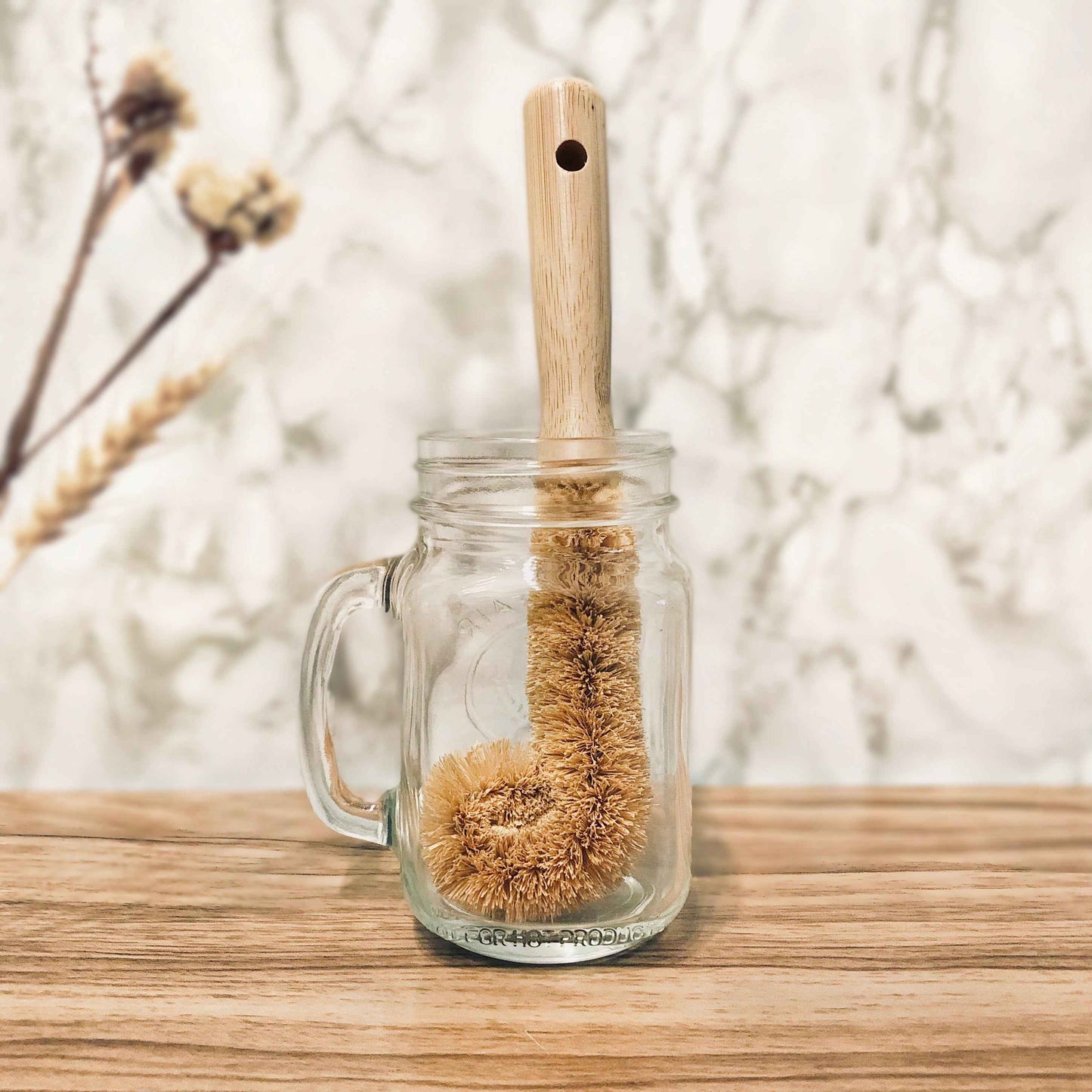 Natural Coconut Bottle Brush