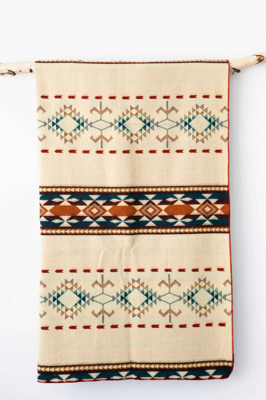 Equator Double Blanket - Fire at Night