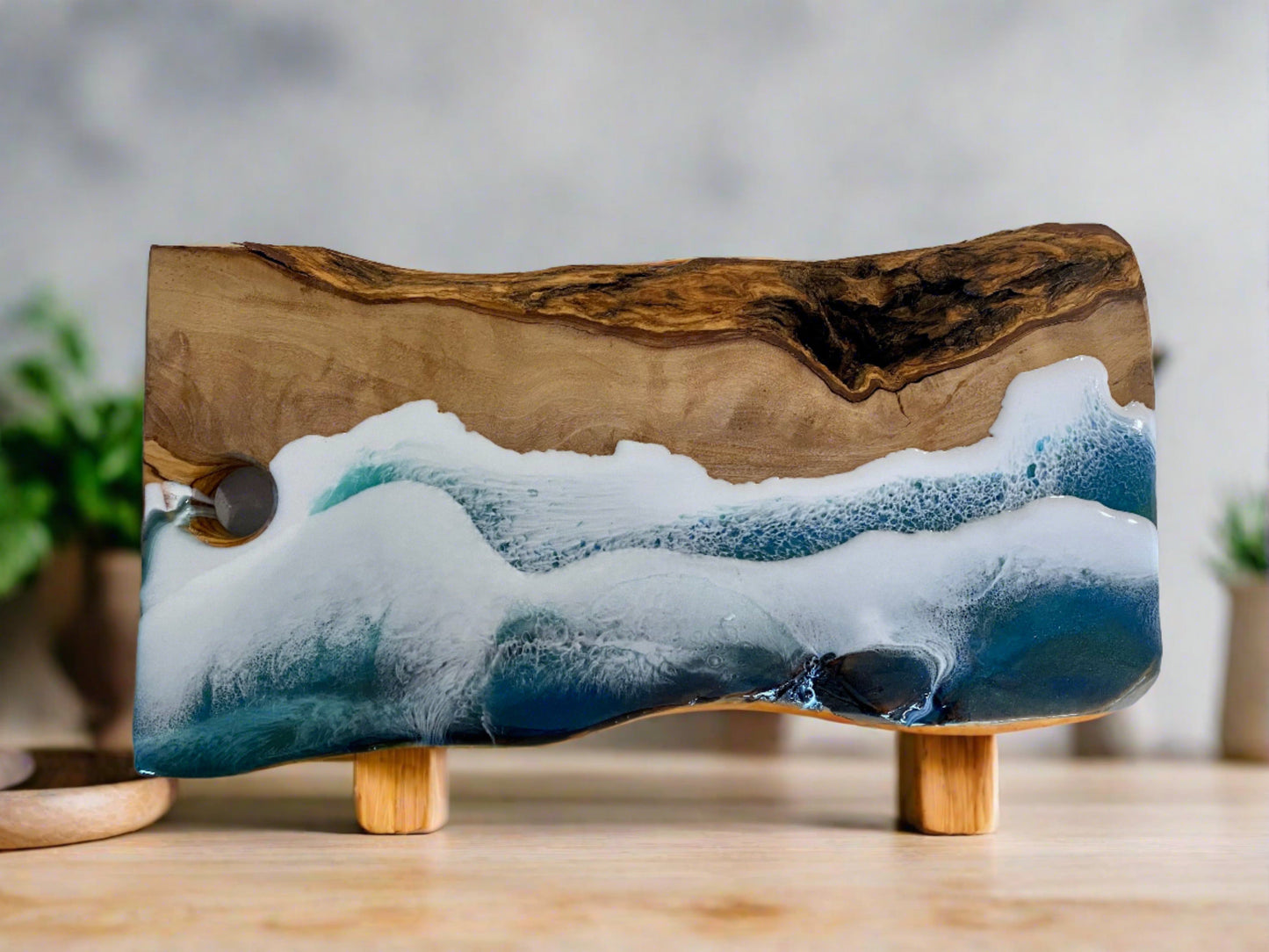 Olive Wood Charcuterie Board - AURABAGS SHOP