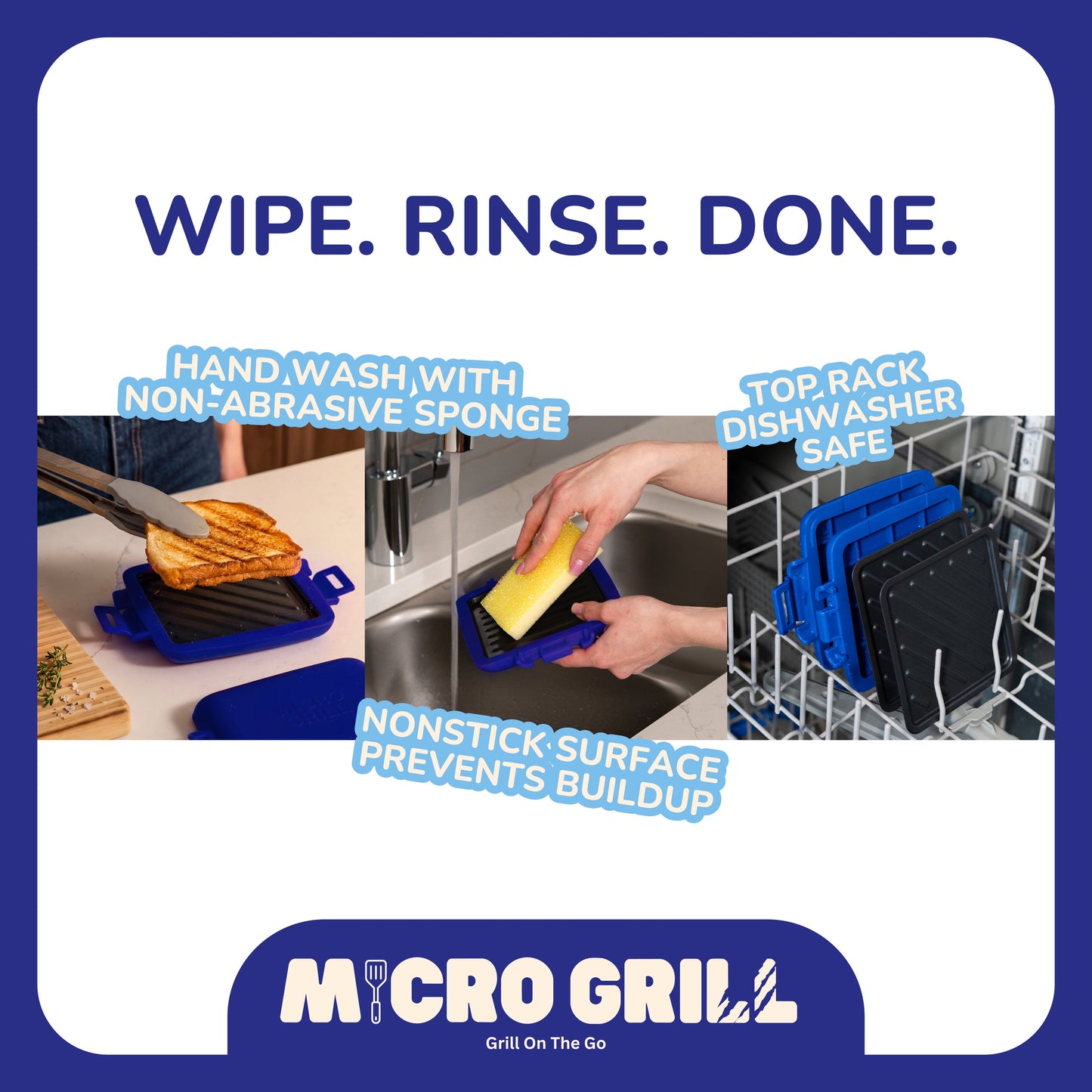 Micro Grill Classic™ - Microwave Sandwich Grill