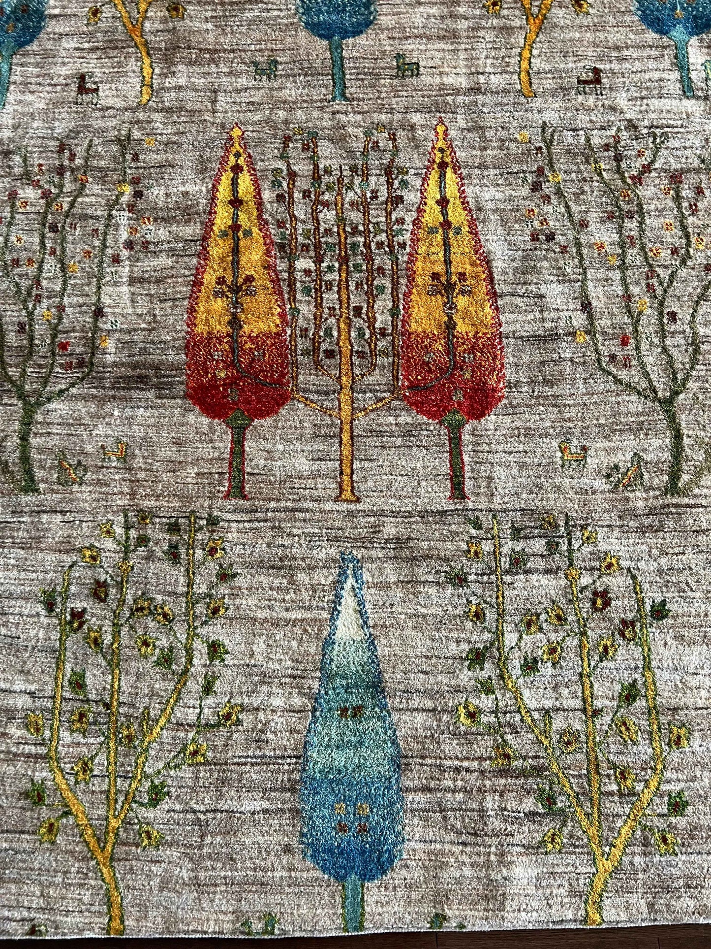 Persian Gabbeh Rug | 6’ 6” x 4’ 7”