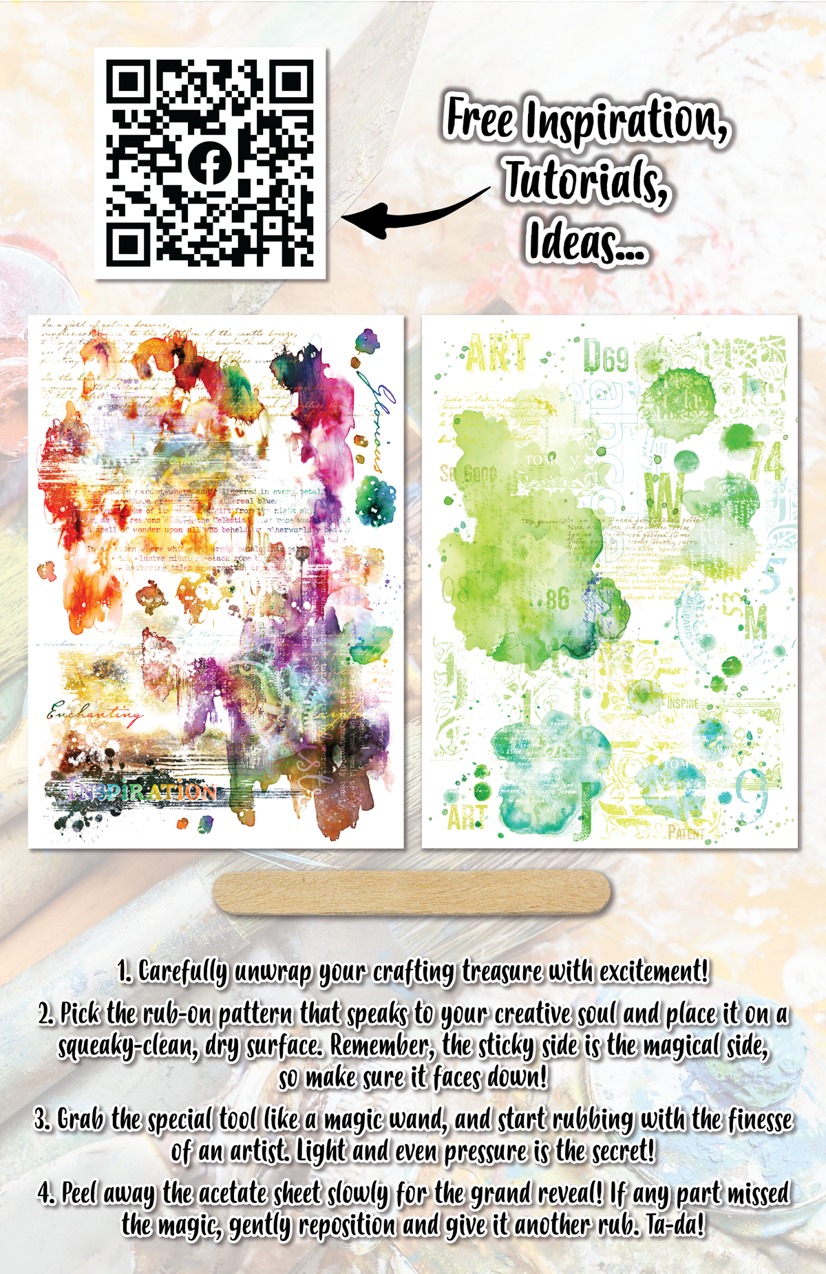 AALL and Create Rub-Ons - Enchanting Larking