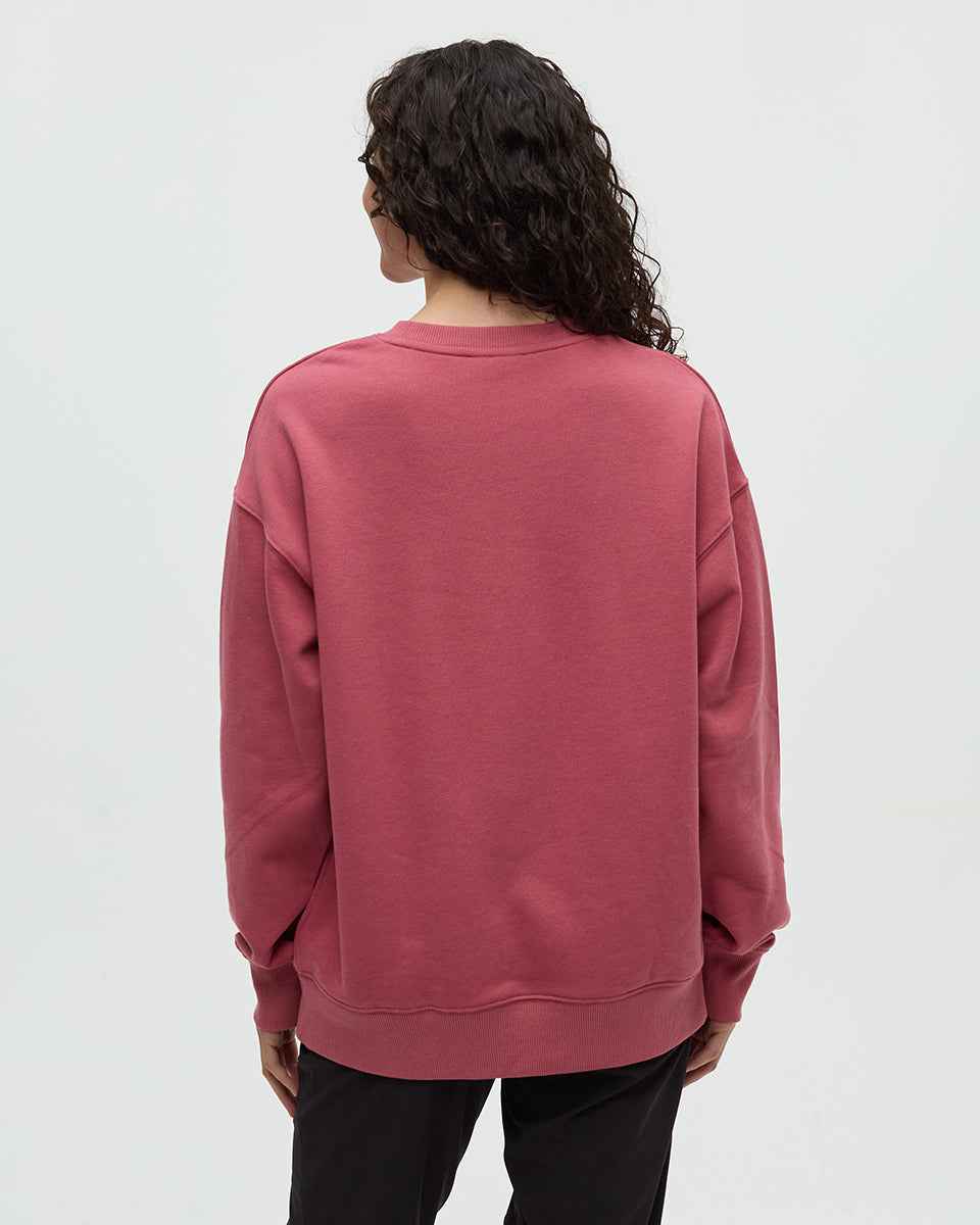 Washed Lakeshore Relaxed Crew