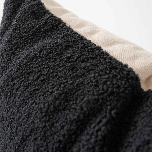 COTTON -BLACK SHERPA