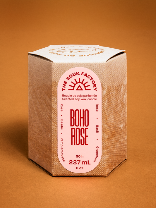 Bougie - Boho Rose