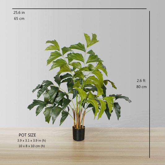 Xavi Artificial Fishtail Palm Tree Potted Plant (Multiple Sizes)