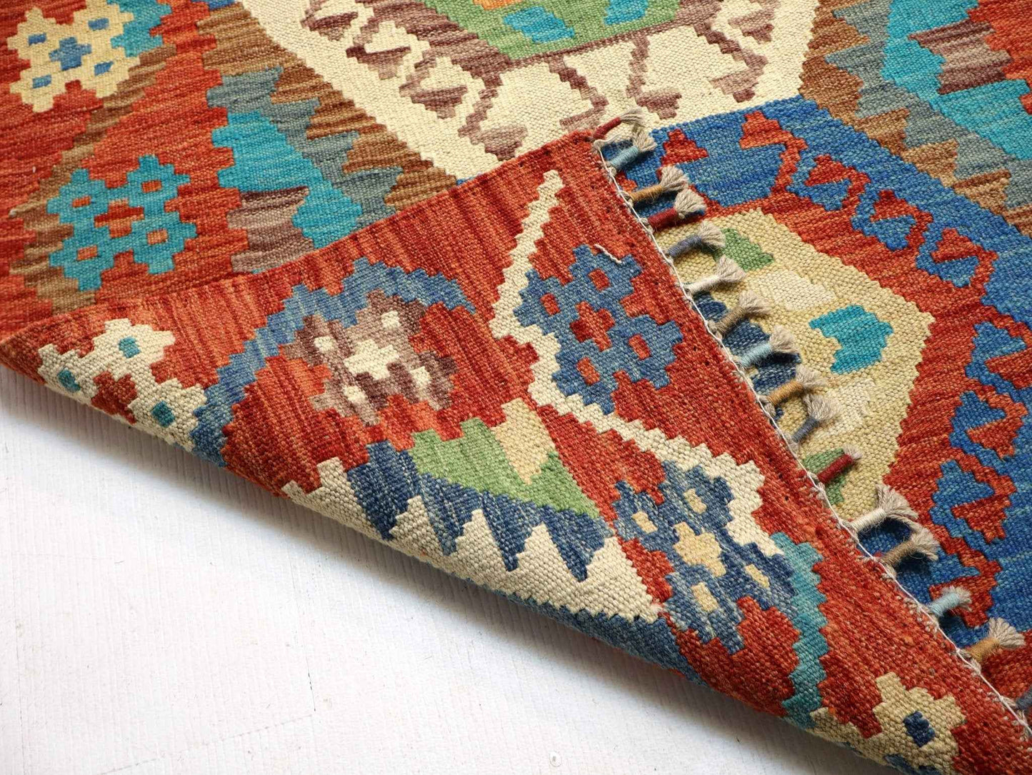 Afghan Maimana Kilim Rug | 2' 9" x 10' 2"