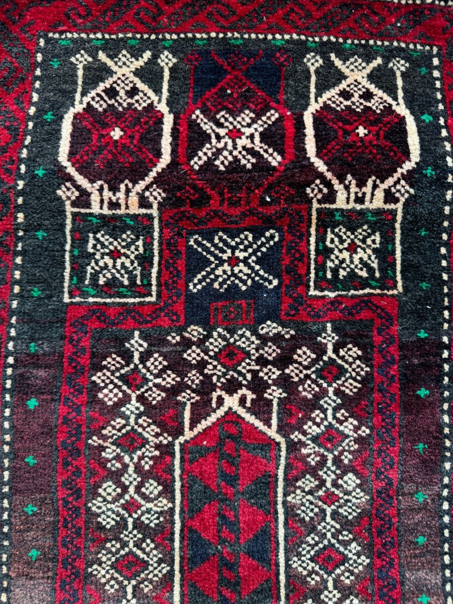 Antique Baluch Saddlebag | 1' 8" x 3' 9"