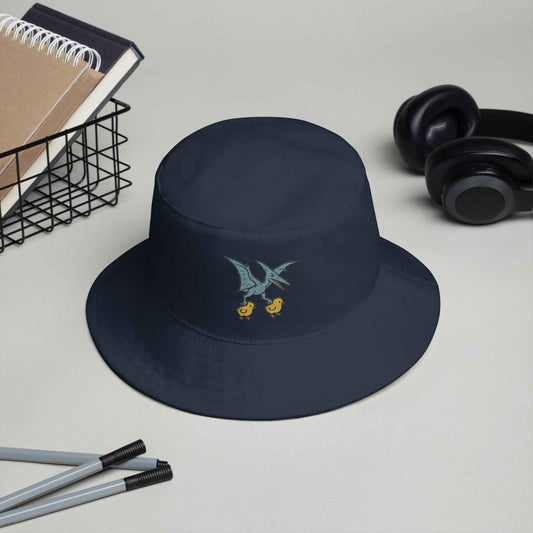 Chickasaurous Pteropoutlry Bucket Hat