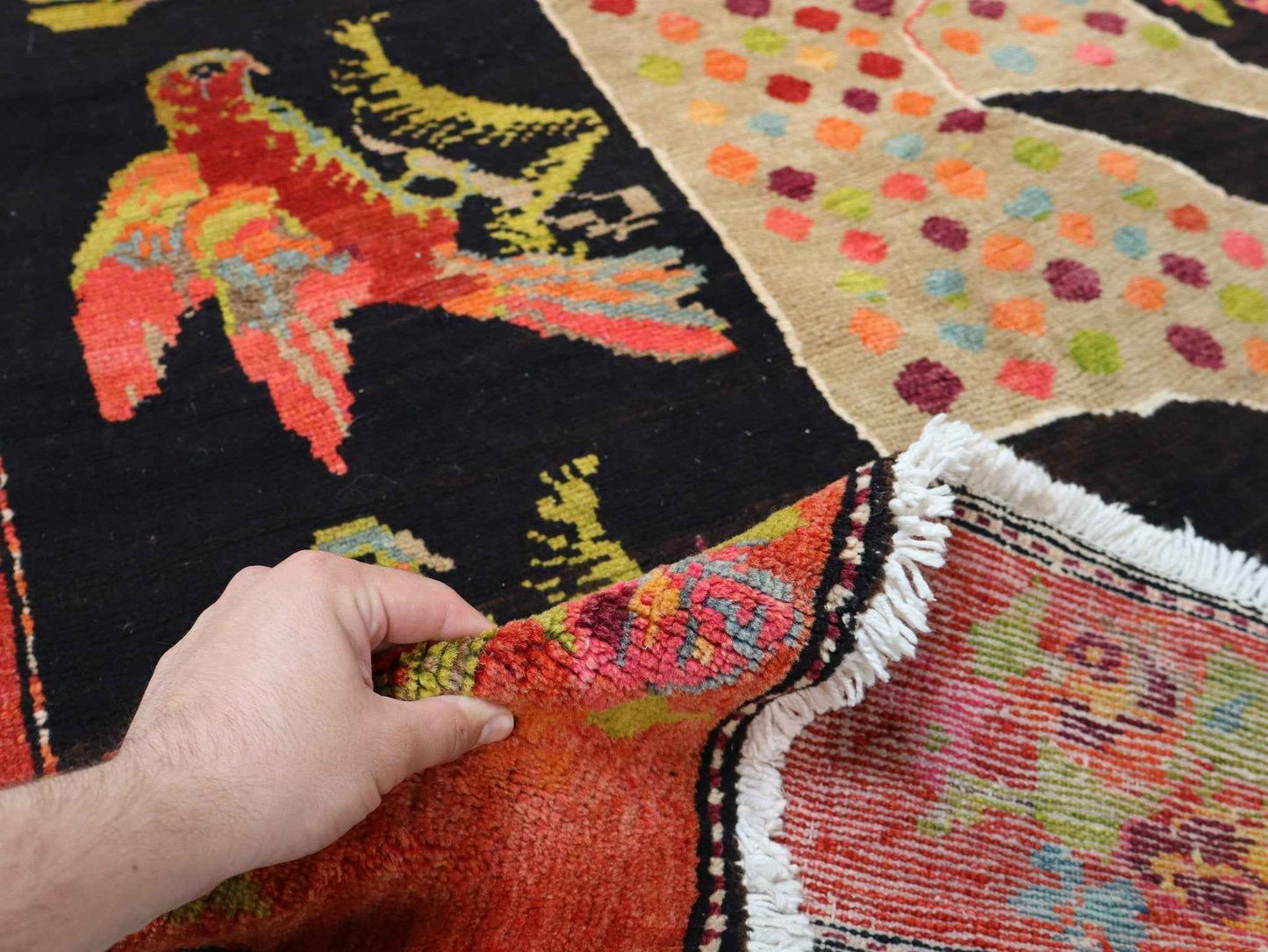 Caucasian Karabakh Rug | 4' 5" x 9' 8"