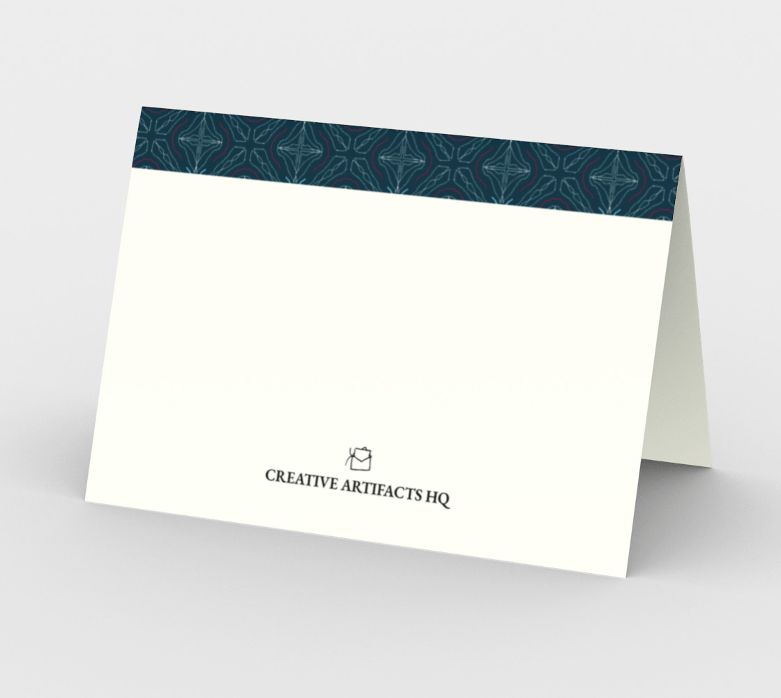 Set of 3 Blank Greeting Cards | 5 x 7 | The Esto