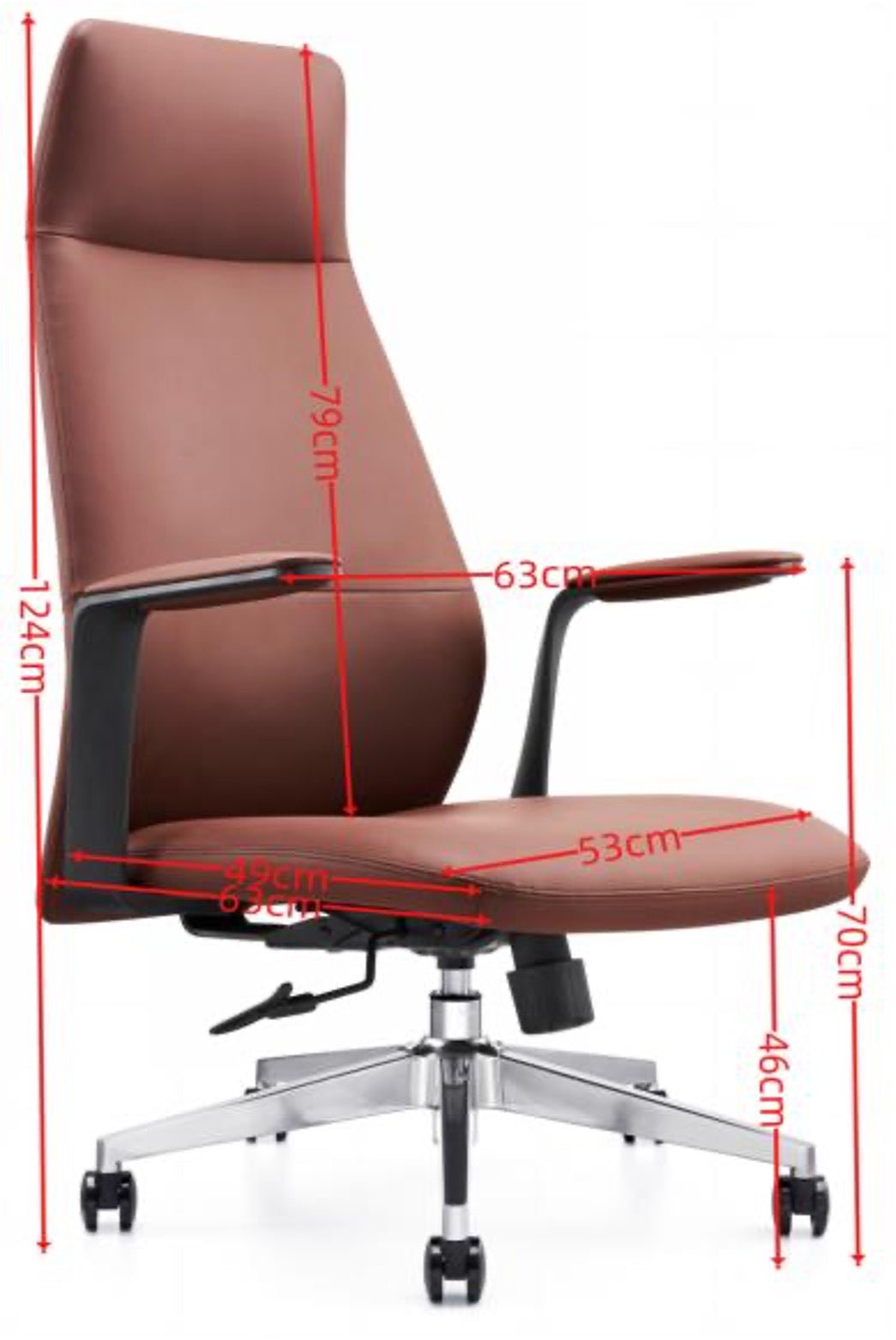 Córdoba Nappa Leather Office Chair