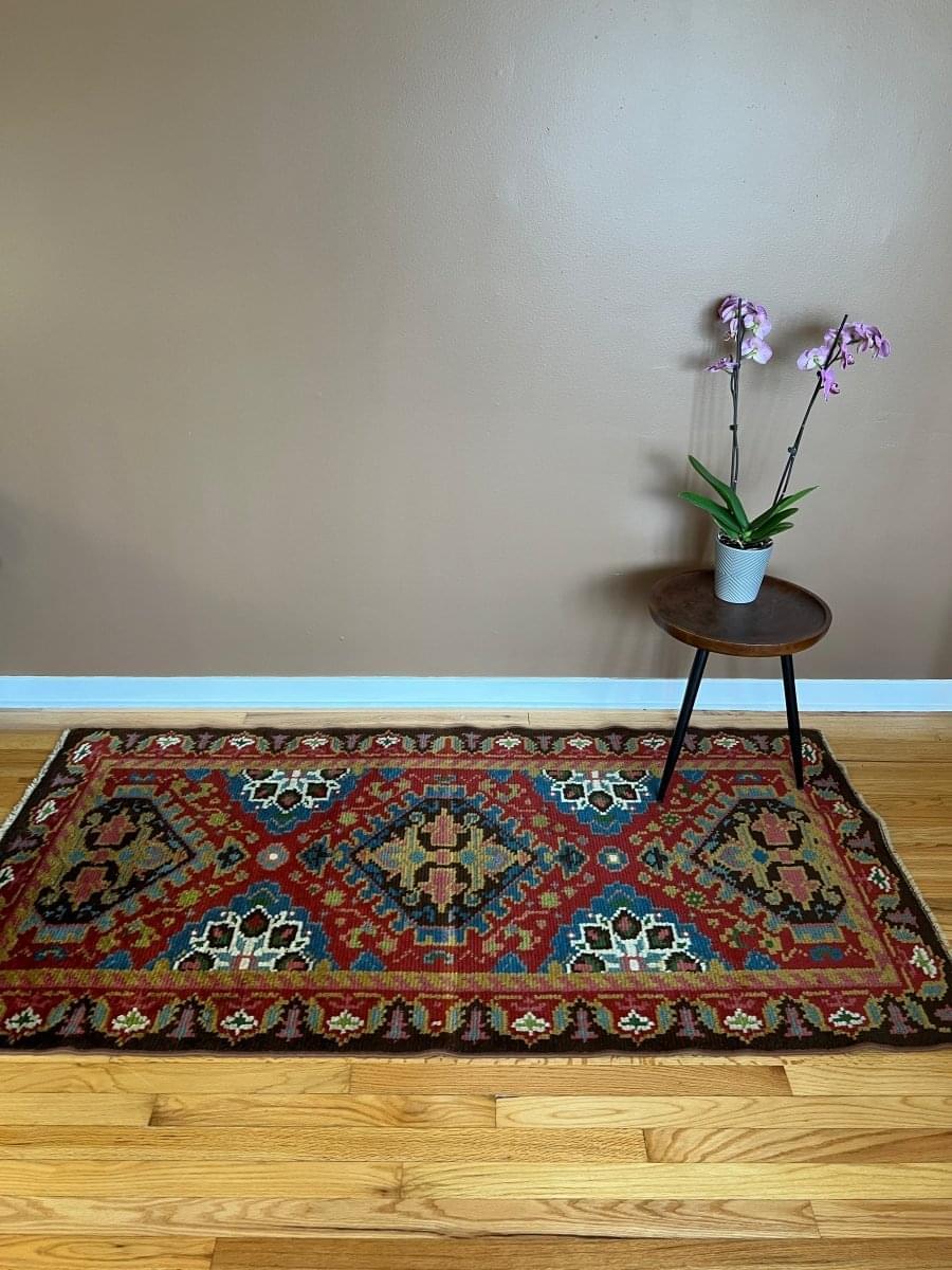 Eastern European Rug | 6' 6" x 3' 3"