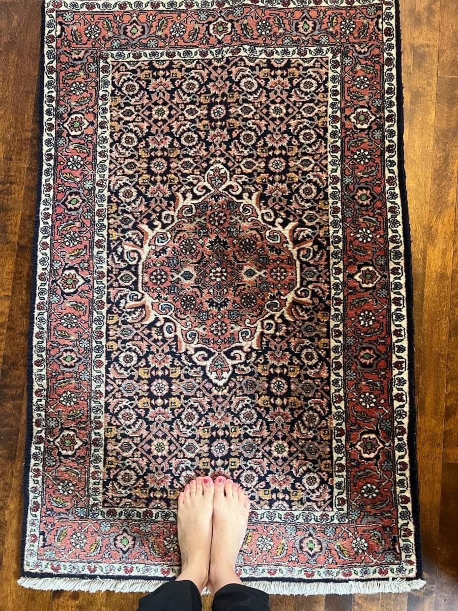 Fine Bidjar Rug | 4' 3" x 2' 10"