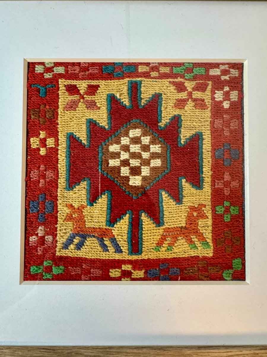 Framed Azerbaijan Kilim No.2