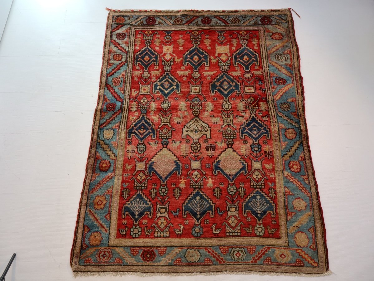 Kurdish Koliayi Rug | 4' 3" x 6' 1"