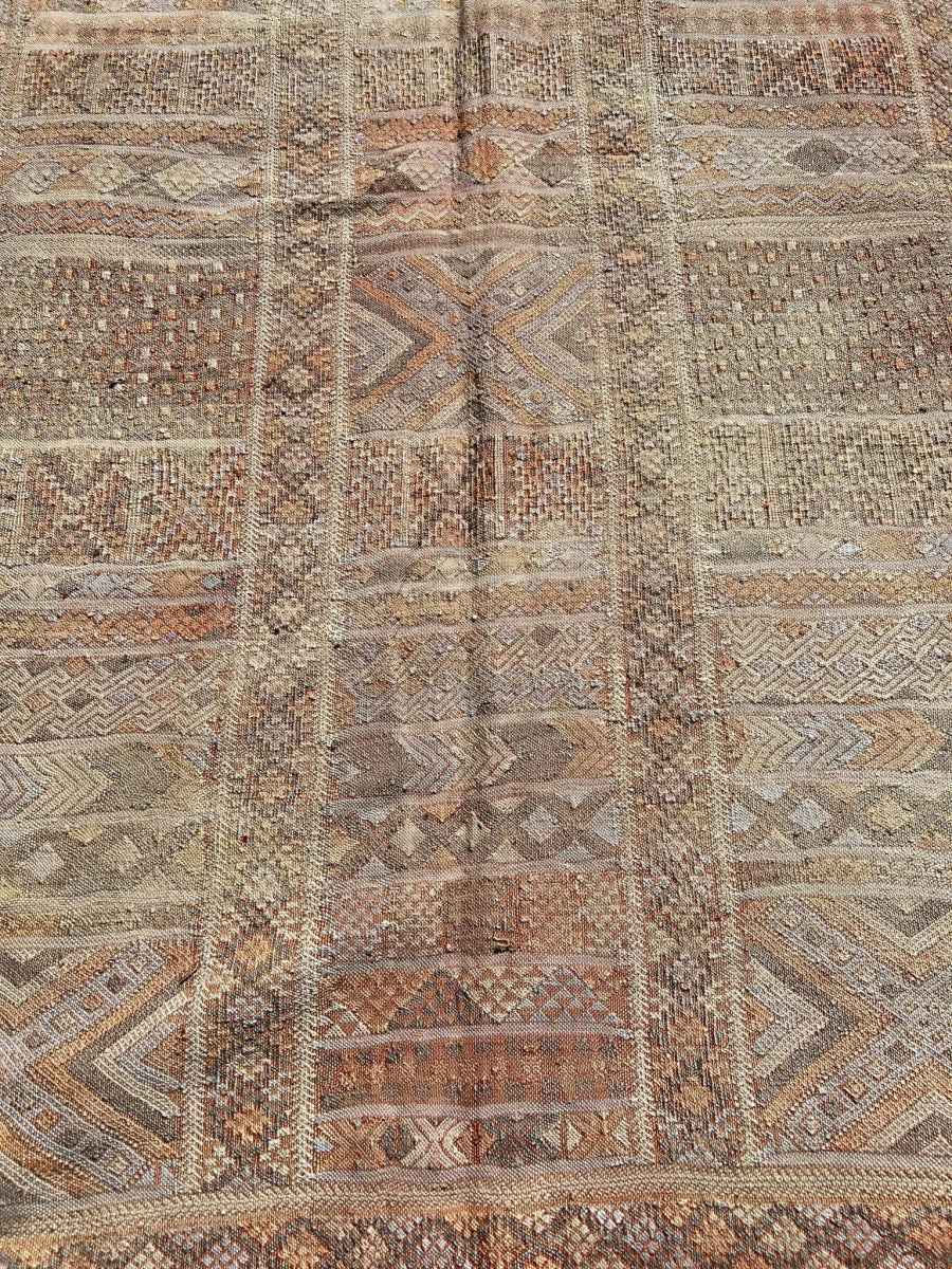 Moroccan Zemmour Sabra Soumak | 3' 8" x 6' 1"