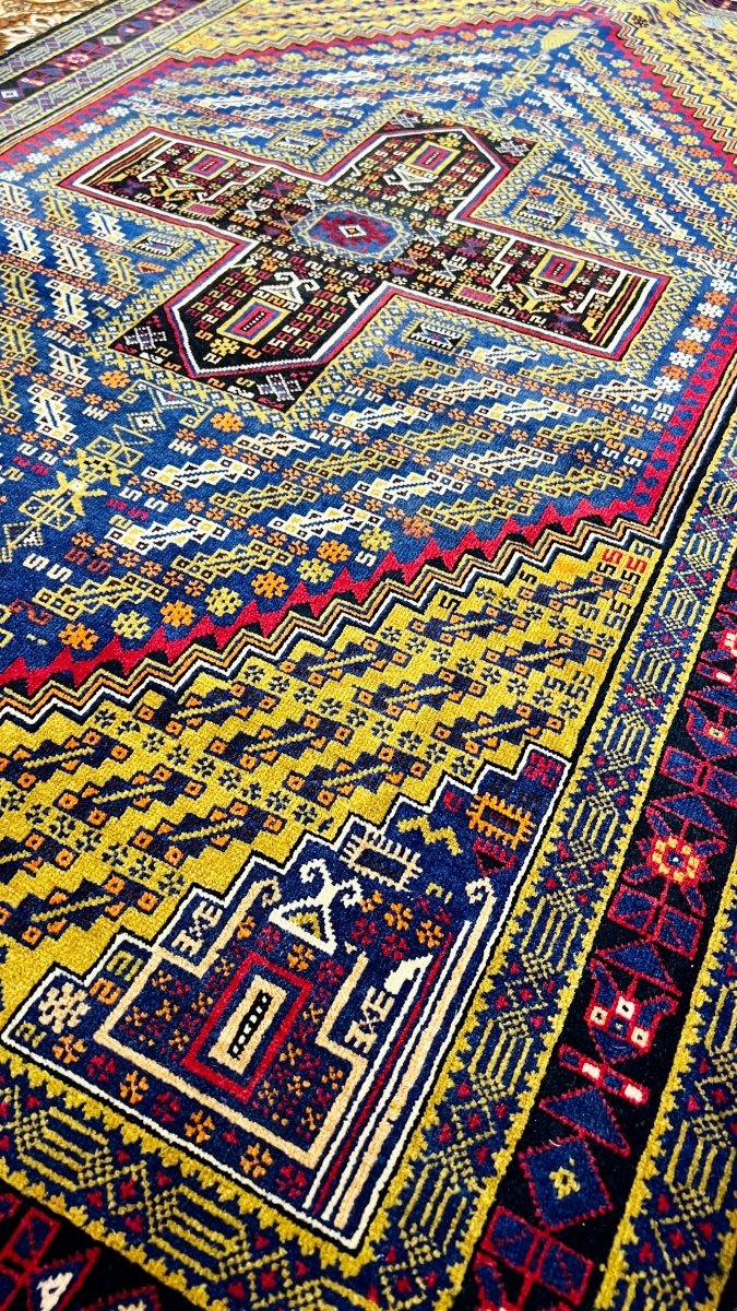 Vintage Afghan Baluch Rug | 6' 6" x 3' 10"