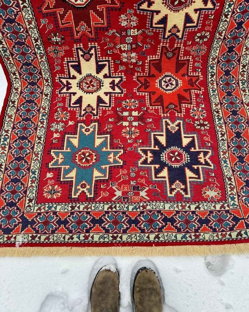 Persian Ardebil Varni Kilim | 4' 3" x 6' 10"