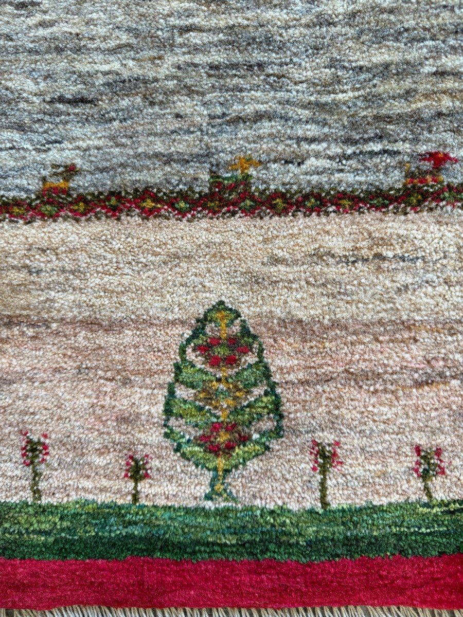 Persian Gabbeh Rug | 2' 9" x 4'