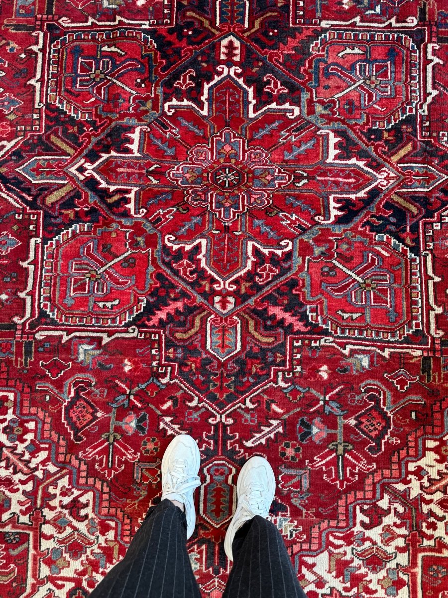Persian Heriz Rug | 8' 2" x 10' 10"
