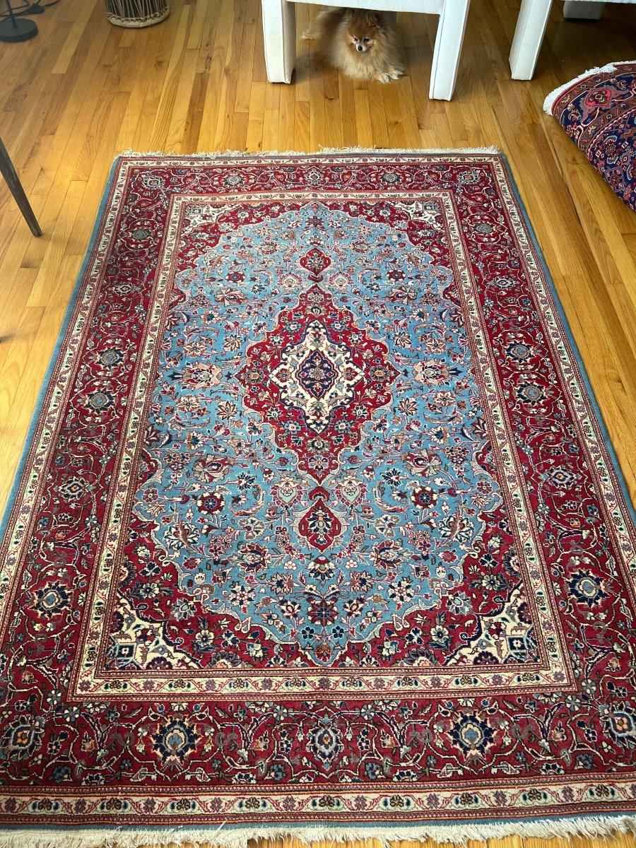 Persian Kashan (or Yazd) Rug | 6' 6" x 4' 6"
