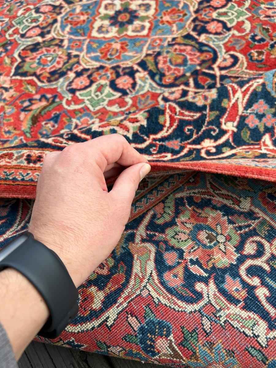 Persian Kashan Rug | 6' 7" x 4' 6"