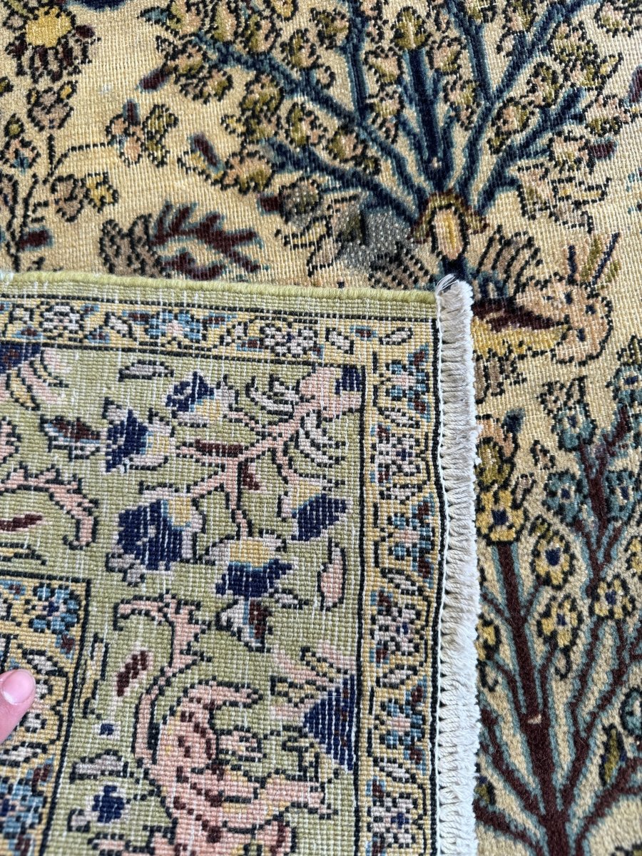 Persian Qom Rug | 3' 6" x 5' 1"