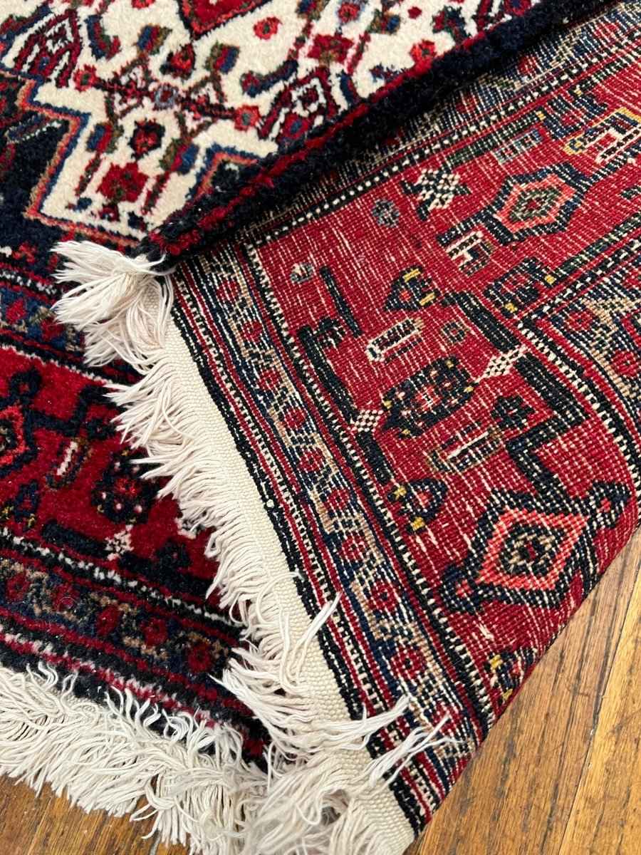 Persian Senneh Rug | 4' 2" x 5' 3"
