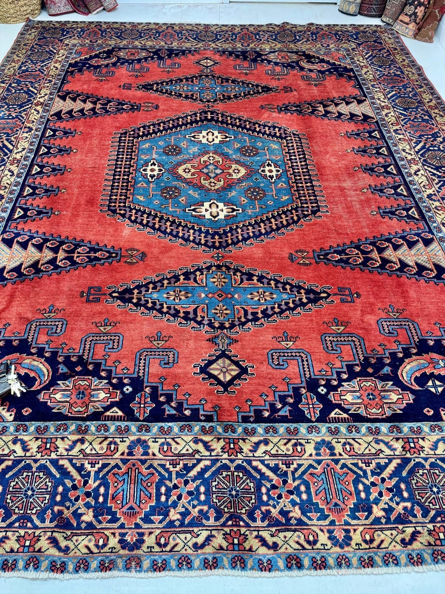 Persischer Viss Teppich | 2,90 m x 3,63 m