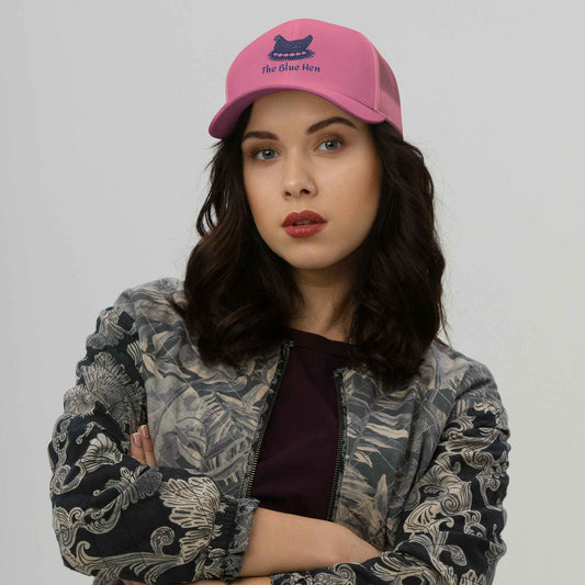 Retro Blue Hen Trucker Cap