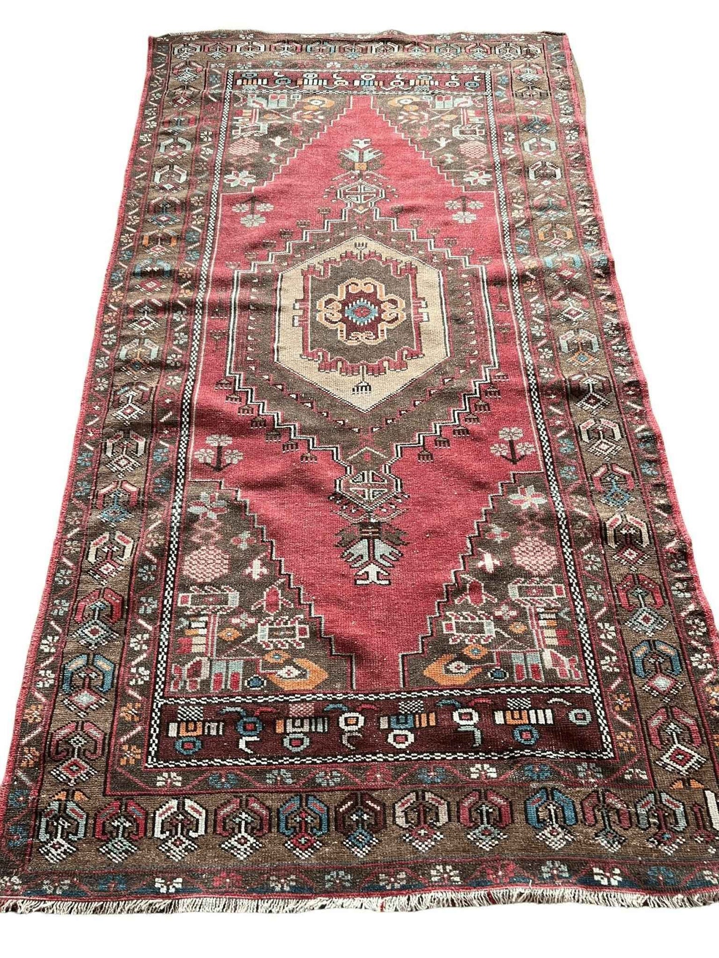 Turkish Yahyali Rug | 7’ 9” x 4’ 2”