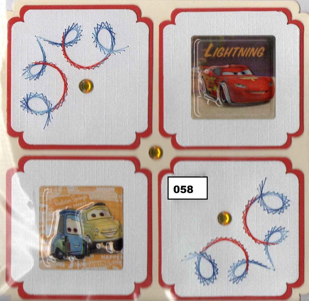 Laura's Design Digital Embroidery Pattern - Four Corners