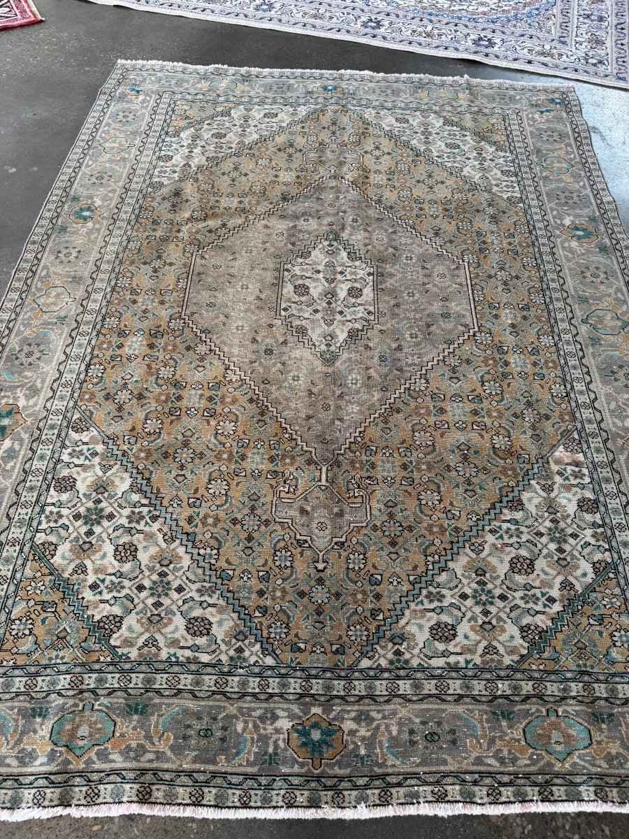 Vintage Ardabil Rug | 6' 11" x 9' 5"